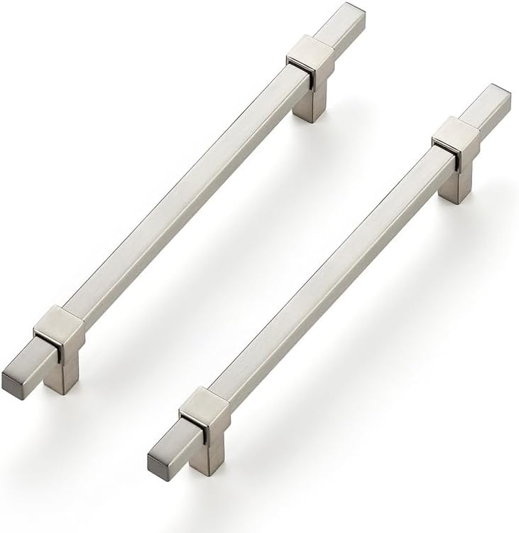 30 Manijas Níquel Cepillado para Cajones Cocina
