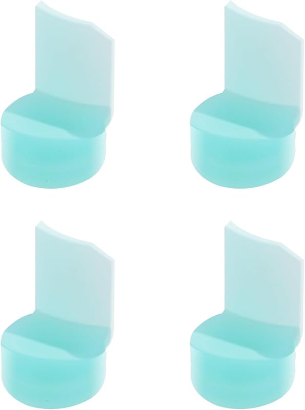 4 Pzas almohadillas silicona para clarinete y oboe azul