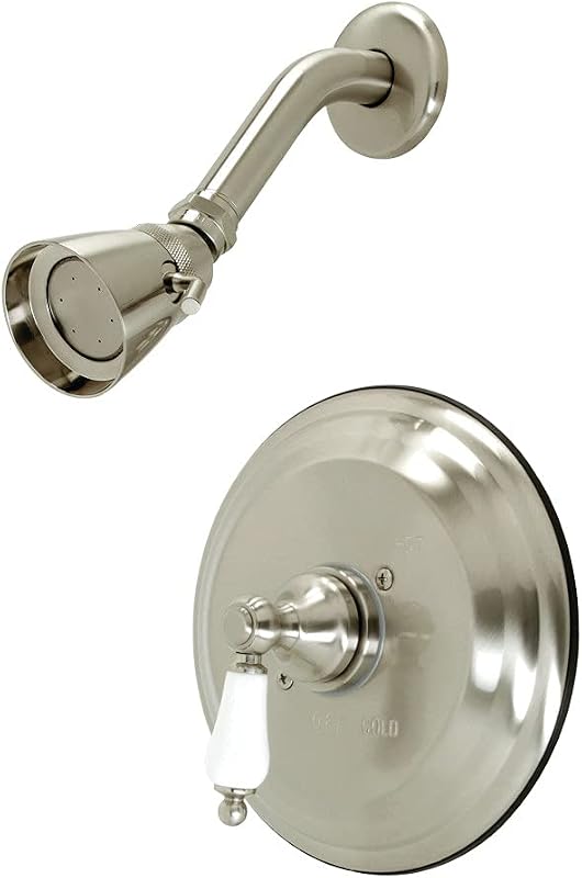 Grifo ducha equilibrado presión níquel cepillado