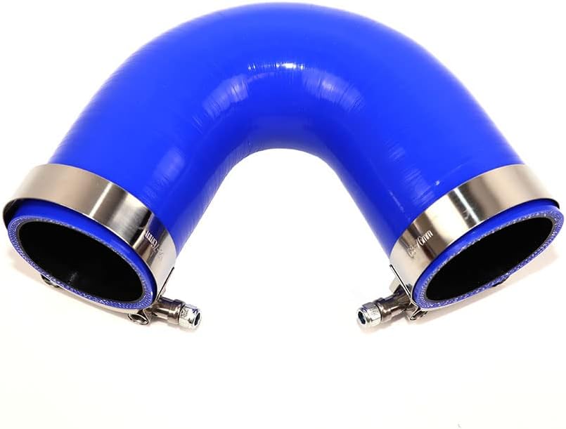 Manguera silicona reforzada 2.5 acoplador 135 grados