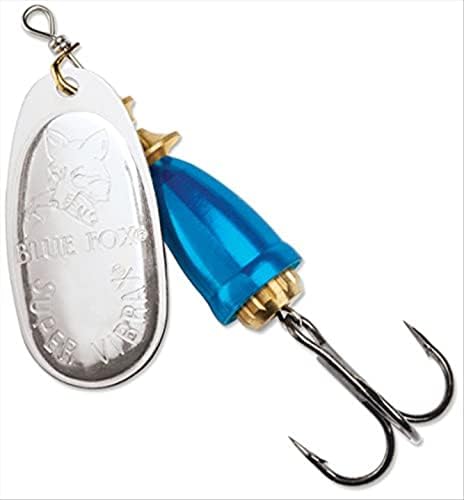 Chapado 5/8 Blue Fox Vibrax 06 Plata/Azul Cromado 3.75