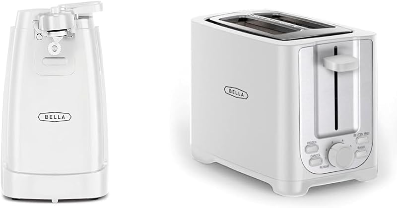 Abrelatas eléctrico afilador cuchillos tostadora 2 rebanadas