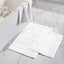 2 Tapetes Baño Algodón Suave Absorbente Relax White