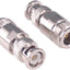 2 Pzas Adaptador BNC macho a N hembra RF