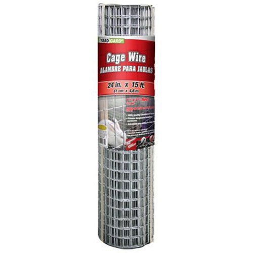 Rollo valla alambre soldado 1" 15ft acero galvanizado