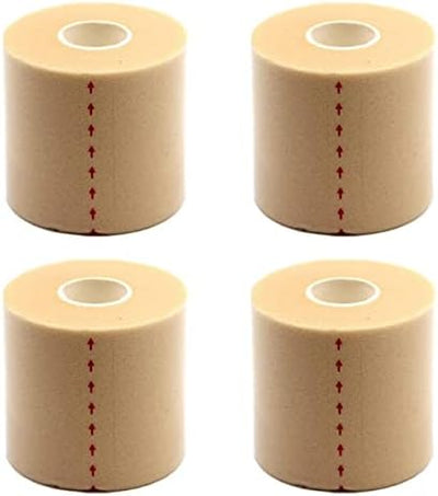 4 Rollos Cinta Deportiva Espuma Codo Rodilla Tobillo