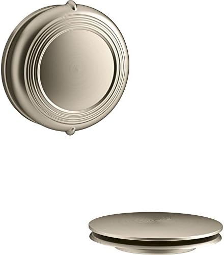 Tapacubos baño PureFlo con mango giratorio bronce cepillado