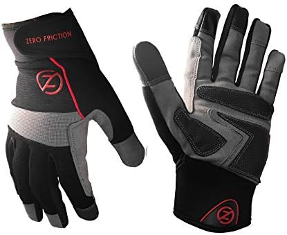 Guantes trabajo Dura Palm ajuste universal hombre negro
