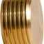 Enchufe hexagonal latón 1/2pulg paquete 6