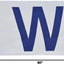 Bandera béisbol Chicago 3x5ft color blanco azul