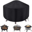 Cubierta redonda chimenea 22-34pulg impermeable antiuv