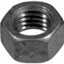 Tuercas hex galvanizadas gruesas 1/2-13