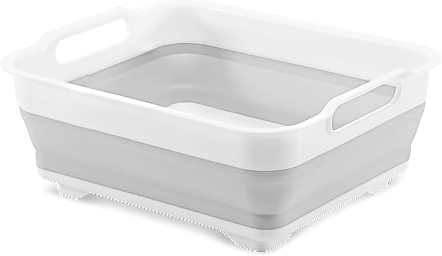Lavabo plegable cocina campamento asas blancas