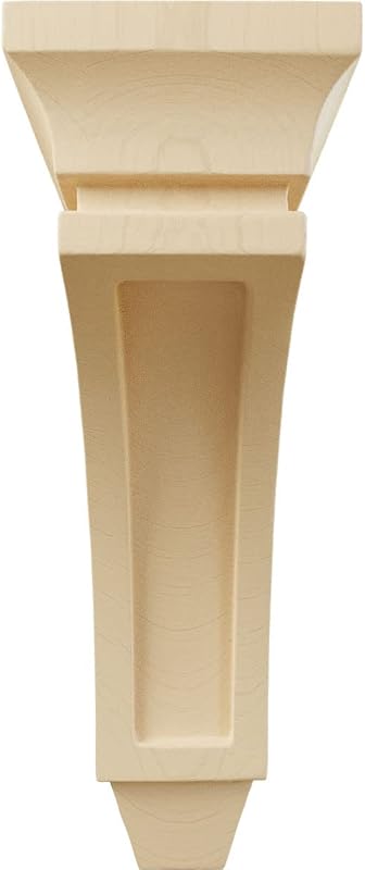 Ménsula de madera arce 2.75x5.5x8"