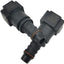 2 Conectores Bundy Hembra a Manguera ST 5/16 a 3/8