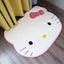 Alfombras kawaii patrón gatito dormitorio antiderrap