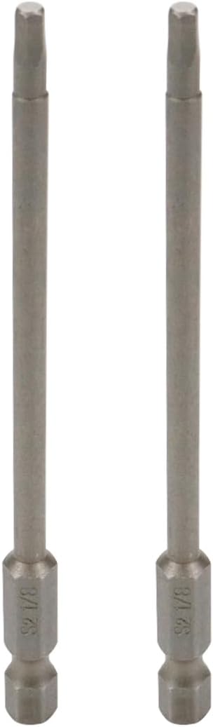 Juego brocas magnéticas hex 1/8 y 1/4 pulg para muebles