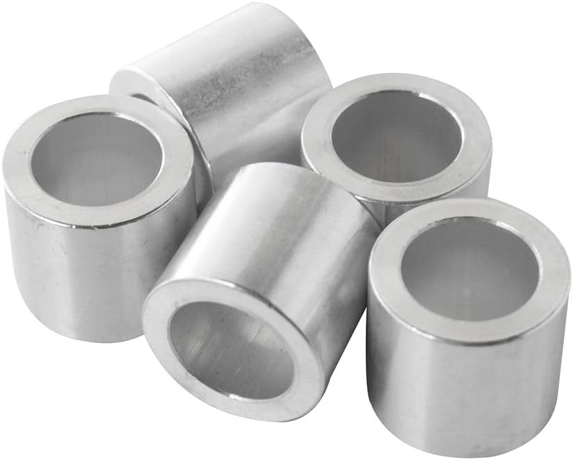 Espaciador aluminio 1-1/8x3/4 ID redondo para pernos M18/M19