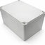 Caja eléctrica con placa montaje cubierta blanca IP67 8x6x5pulg