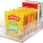 Contenedor transparente para cocina y despensa 12x8x3.75"