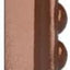 Medallón techo cobre penny 12-1/2x3-7/8x3/4