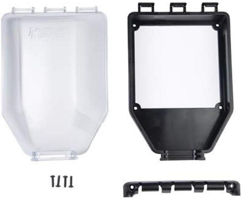 Kit protección clima repuesto color negro