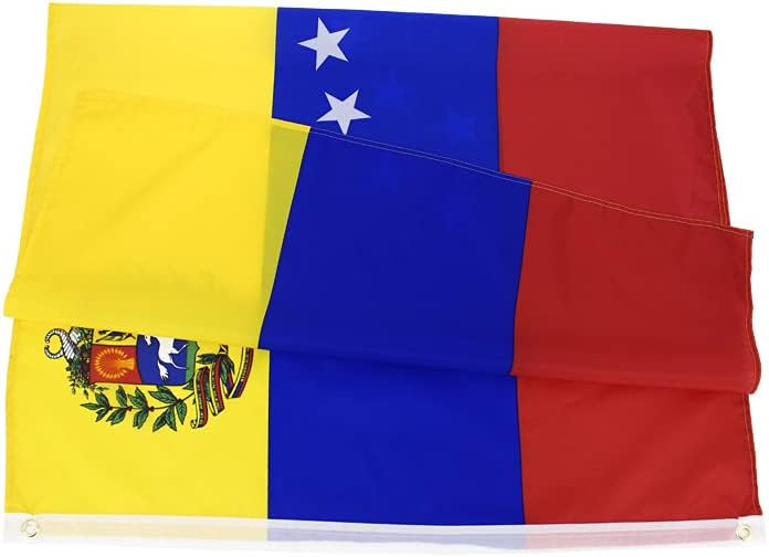 Bandera Venezuela 7 estrellas 3x5pies con ojales latón