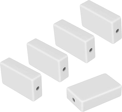 Caja derivación plástico ABS 5 pzas color blanco