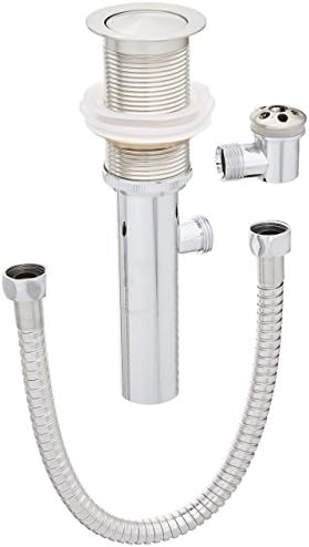 Conjunto desbordamiento 6pulg acero inox drenaje baño