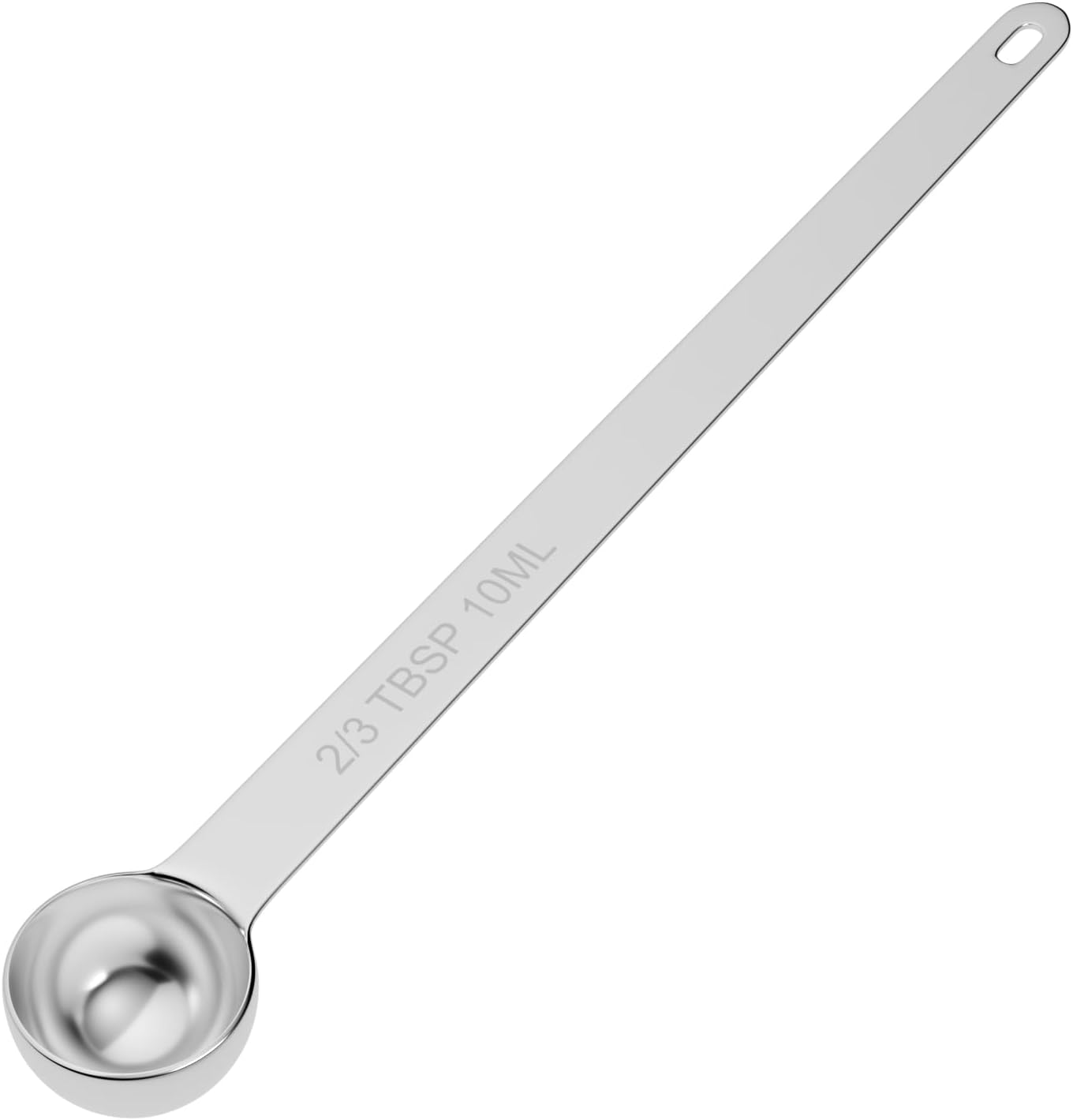 Cuchara medidora acero inox 2/3 cucharadas mango largo
