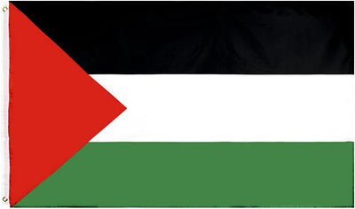 Bandera Palestina 3x5ft con Ojales Latón