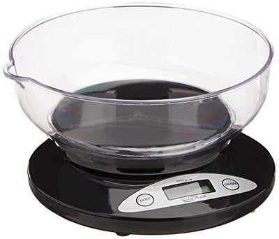 Báscula cocina electrónica 5000g 11lb negro