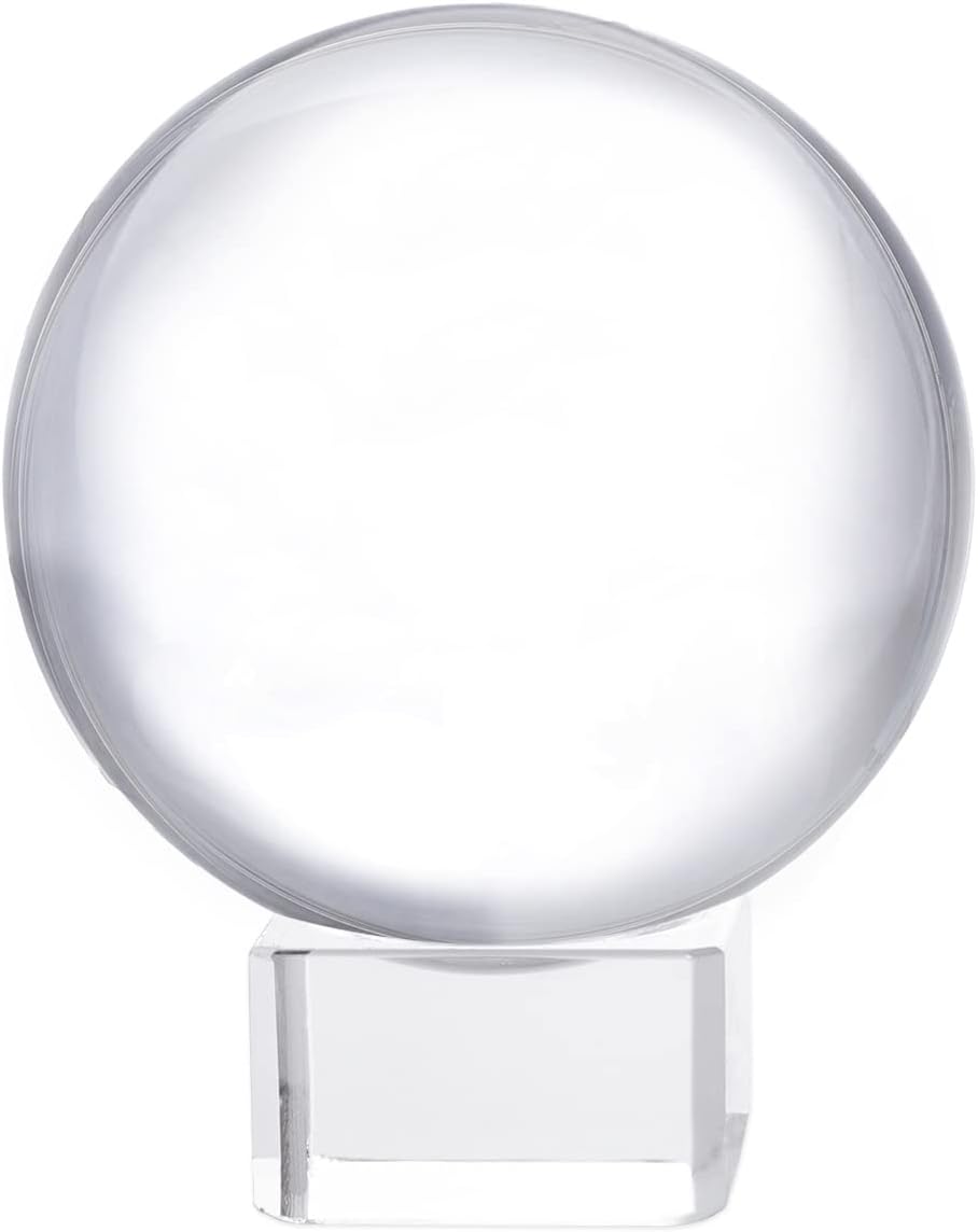 Bola cristal K9 60mm con soporte solar