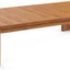 Mesa centro rectangular acacia exterior color natural
