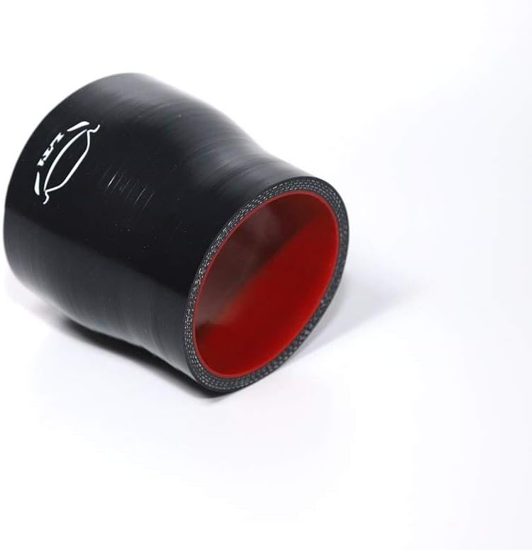 Reductor recto universal 3" 2.5-2.75" negro