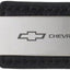 Llavero anillo cuero/metal oficial GM para autos