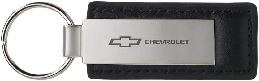 Llavero anillo cuero/metal oficial GM para autos