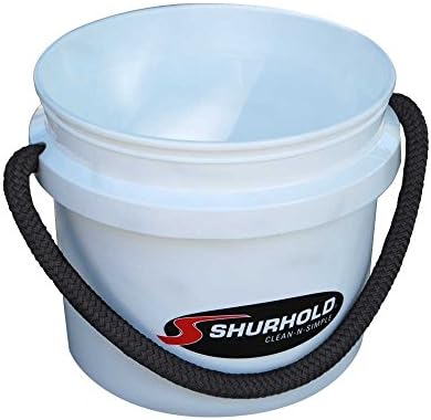 Cubo Blanco de Plástico 3.5gal para Almacenamiento en Cocina