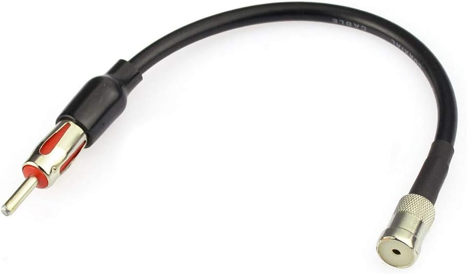 Adaptador antena radio coche ISO a DIN 8pulg VW Audi
