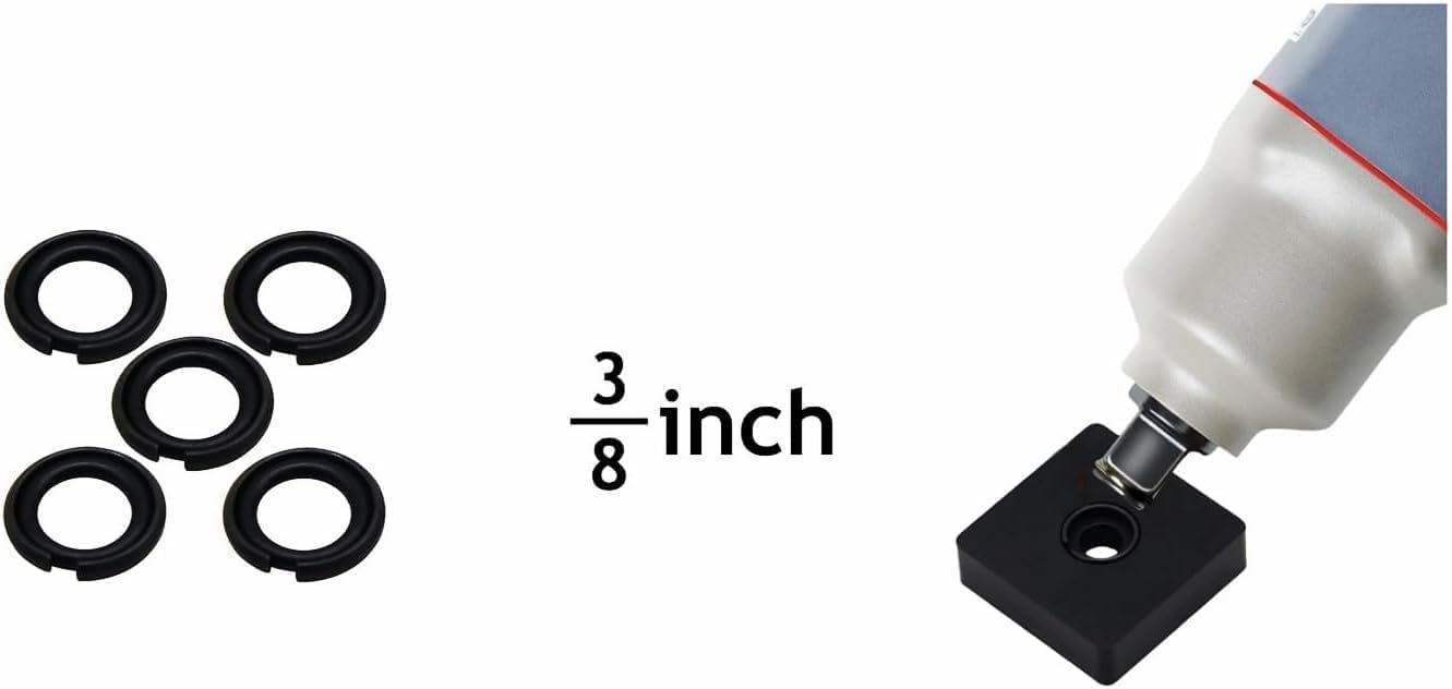 20 Anillos Retención Llave Impacto 3/8pulg Junta Tórica
