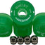 Ruedas longboard 2.756pulg semitransparentes ABEC-7
