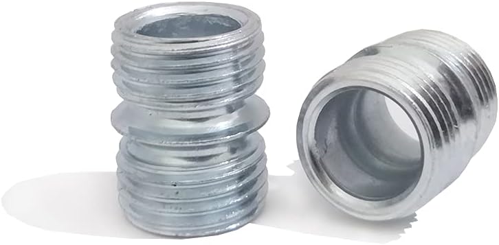 8 Conectores poste roscado 3/4" para estantería rejilla