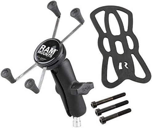Soporte teléfono RAM-B-367-UN10U para manillar motocicleta