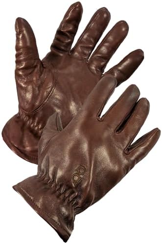 Guantes cuero sin forro Bob Allen