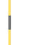 Mástil golf mini bandera verde 3piezas set portátil