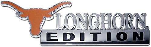 Emblema cromado Texas Longhorns NCAA