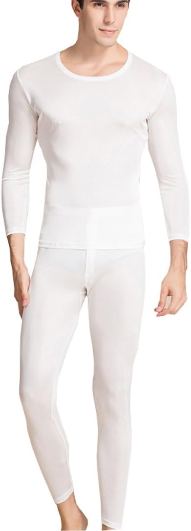 Set ropa interior térmica seda de morera hombre