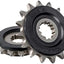 Piñón JTF1537.16RB contraeje delantero 16 dientes goma