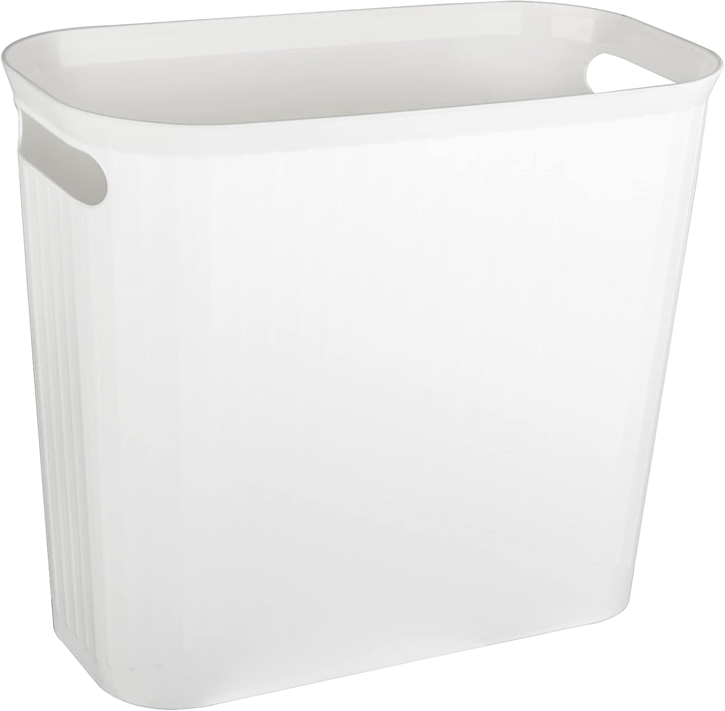 Cubo basura 3.5gal plástico con asas baño dormitorio