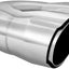 Punta escape doble acero inox 2.5" con toma 7x8.5"